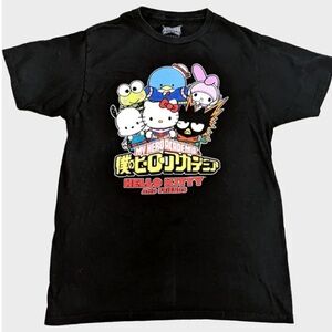 My Hero Academia x Hello Kitty And Friends Tshirt Unisex Anime Kawaii